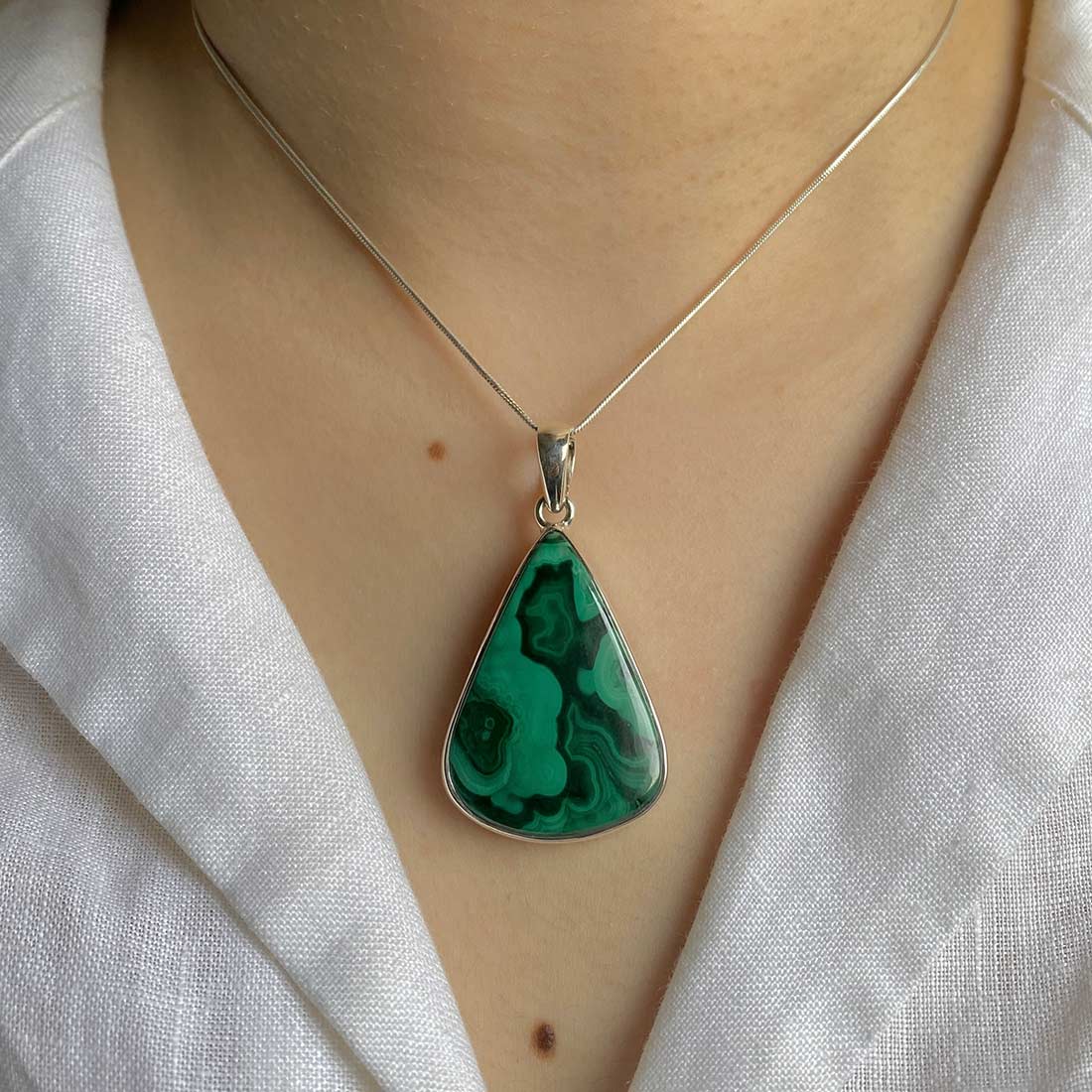 Malachite Pendant-(MLC-P-1.)
